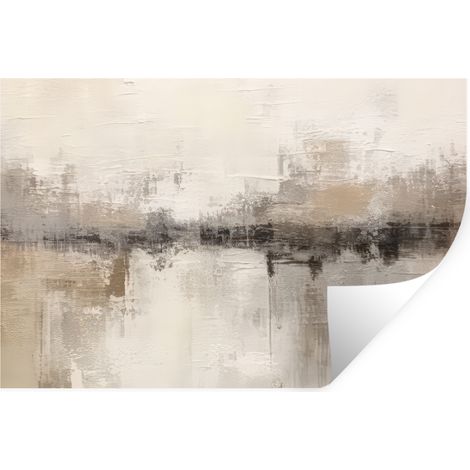 Wall Sticker Modern art - Abstract - Beige 120x80 cm