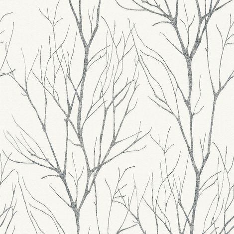 Papier peint Contemporain Noir et Blanc Attractive 2 A.S. Création (1/4)