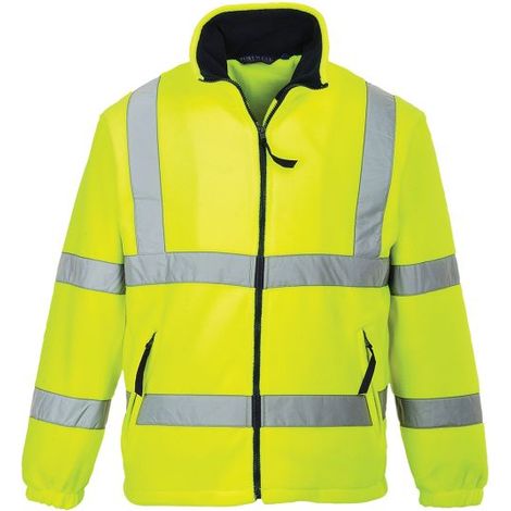 Warnschutz-Fleecejacke, leuchtgelb, 100% PL, EN ISO 20471 Kl.3, Gr. 3XL PORTWEST