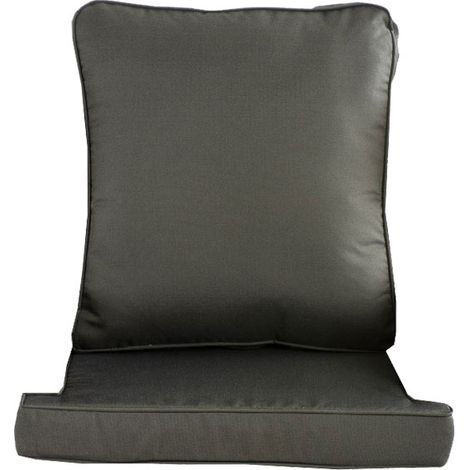 Kissenbezug Sessel Jardin anthrazit