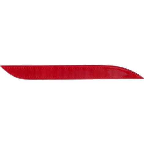 Decdeal Réflecteur de pare-chocs arrière pour augmenter la visibilité, lentille latérale rouge de remplacement pour Smart Fortwo EQ droite: 4539062600