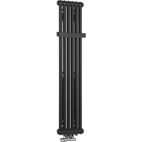 Sapho Fede - Elemento riscaldante, 306x1500 mm, 643 W, nero opaco IR191 (1/5)
