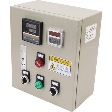 Boîtier de commande de thermostat intelligent avec régulateur de température PID et thermocouple triphasé 7,5 kW 380 V CA (1/5)