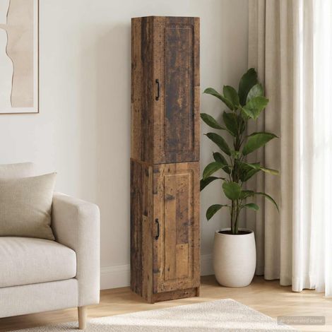 vidaXL Ensemble de Meubles 2 pcs Bois ancien Bois d'ingénierie (1/5)