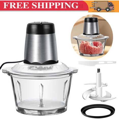 Electric Meat Grinder Mincer Mixer Blender Food Vegetable Fruit Chopper Sharp (1/5)