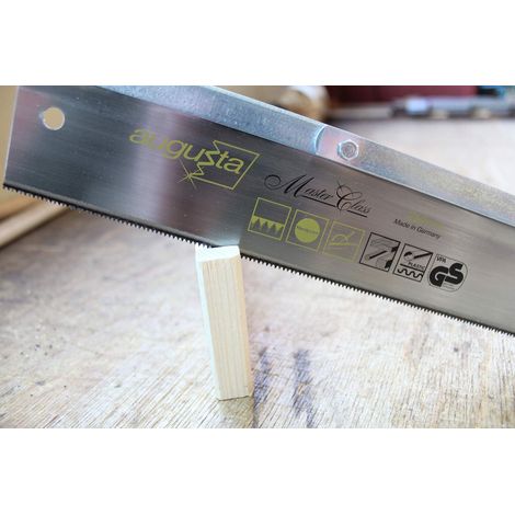 Augusta, Sega a dorso regolabile, 250 mm, per tagli obliqui legno, 2137 250 AMA (1/4)