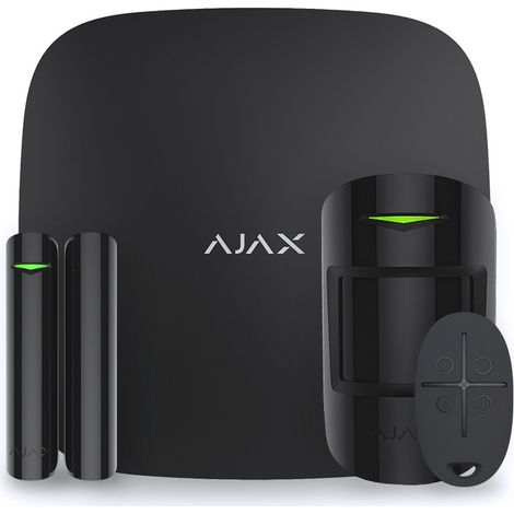 Kit d'alarme professionnelle - Degré recommandé 2 - Communication Ethernet et GPRS - Sans fil 868 MHz Jeweller - Jusqu'à 100 entrées sans fil - Application mobile et logiciel PC