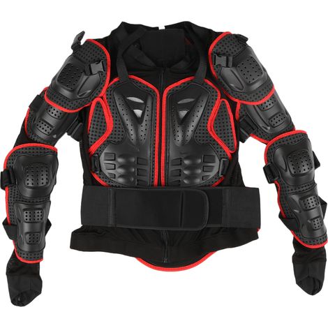 Veste de protection de moto pour hommes, armure de protection complète du corps, bras, poitrine, colonne vertébrale, Sport, vtt, course (1/5)