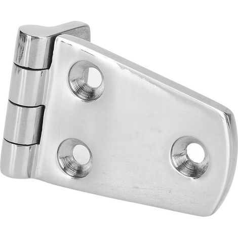 Charnière Inox 316 Universelle 76x38mm pour Porte, Fenêtre et Meuble (1/5)