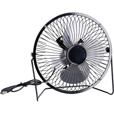 Ad Trend Miniventilatore da Tavola D 19 Cm H 19 Cm Ricaricabile Usb