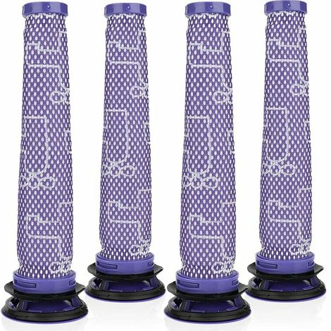 Filtre de rechange pour aspirateurs Dyson séries V6, V7 et V8, filtre de pré-moteur en 4 pièces, filtre HEPA, accessoire de filtre de pré-moteur Dyson (1/5)