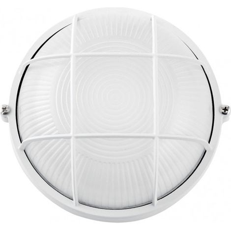 FAB 148161101 Appliquer Aluminium Ext. Apus Grand.1xe27 Blanc Ip44 11x25x25 Cm