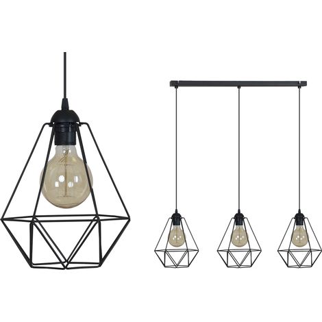 LÁMPARA DE TECHO COLGANTE DIAMOND LOFT EDISON INDUSTRIES (1/5)