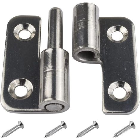 Charnières amovibles de porte amovible en acier inoxydable 304 à charnière gauche (1/5)