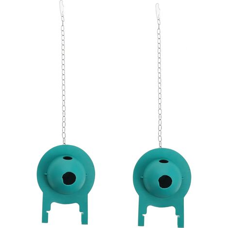 Clapet de Toilette Dure en Caoutchouc Vert, 2pcs (1/5)