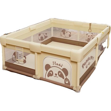 Parc pour enfants avec protection en mousse, aire de jeux pour enfants avec balles, terrain de jeu pour bébés, PD 180 200cm (1/2)