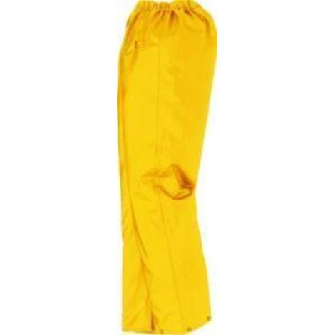 Pantalon de pluie Voss,PU-Stretch Taille 2XL, jaune
