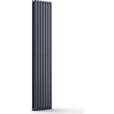 Blumfeldt Heater Radiator, Vertical Tube Heaters for Home Low Energy Silent, 691W Tall Hot Water Radiator Thermostat, Wall Mount Room Heater for Bathroom, Eco-Friendly Personal Heating Radiators (1/5)