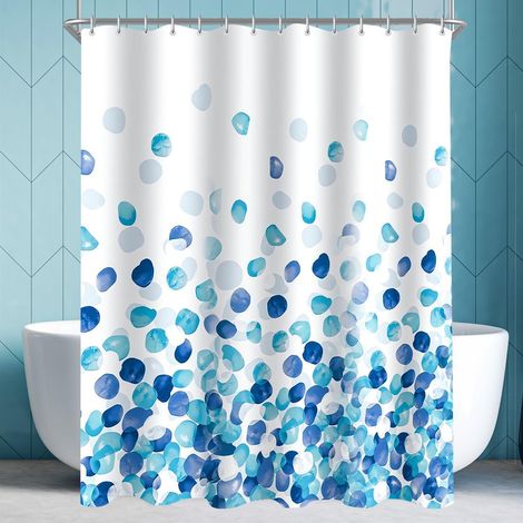 Duschvorhang 80x180cm Polyester Multi 128 H180 x B80 cm (1er Pack) (1/5)
