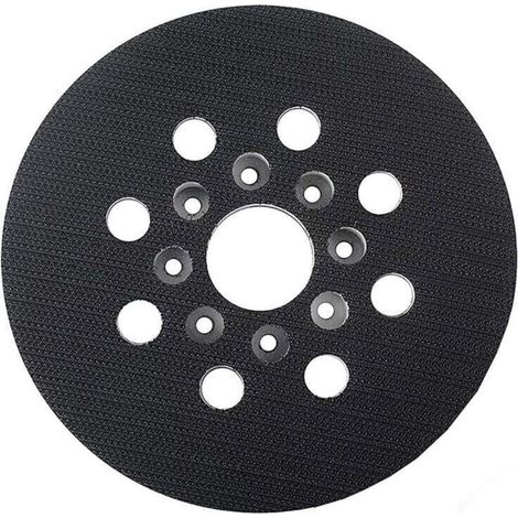 123 mm Plateau de ponçage Compatible avec Bos-ch PEX 220 A,GEX 125-1 AE,PEX 220 AE, Skil 7402/7490,1pièces (1/4)