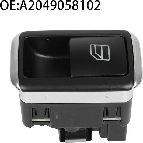 Suitable for Mercedes-Benz C-Class W204 window regulator passenger single switch power window switch 2049058202 (1/4)