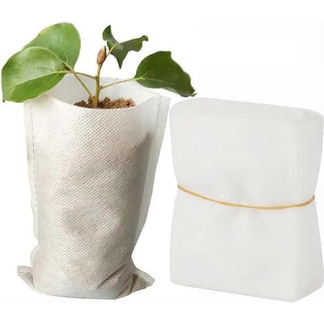 Lot de graine chambre bébé sacs plante sacs de culture semis démarreur sacs pour Vegetable fleur Fruit Saplings (1/5)