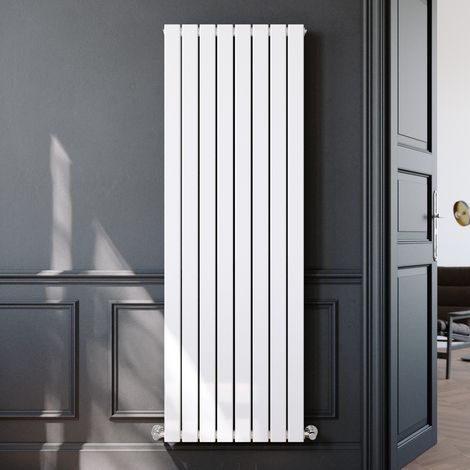 ELEGANT Designer Radiator White Vertical Radiator 1800x608mm Double Flat Panel Radiator (1/5)
