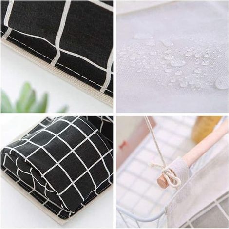3 ère main pour le service de cuisine avec 3 chambres, AUHOTA Prime väggmonterad tygväggshylla pour le service de rangement pour votre salle de bain - Vattentät