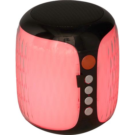 Enceinte Bluetooth LED, Enceinte sans fil colorée, Mini emplacement pour carte SIM, Enceinte portable avec caisson de basses pour sports de plein air, Enceinte Bluetooth portable, Enceinte cadeau d'an (1/5)