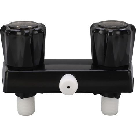 Inverseur de valve de robinet de douche pour camping-car – ABS léger – Installation facile sur 2 trous – Réglage 90 degrés (1/5)