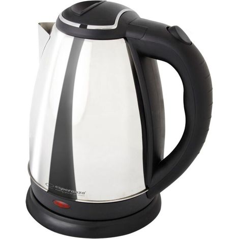 Esperanza EKK104S Wasserkocher 1,8 l 2200 W Silber - Esperanza EKK104S Wasserkocher 1,8 l 2200 W Silber (1/2)