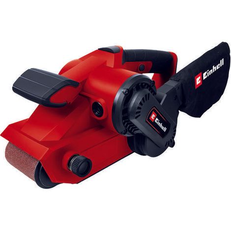 levigatrice a nastro 800W con aspirazione integrata e impugnatura ergonomica TC-BS8038 EINHELL (1/5)