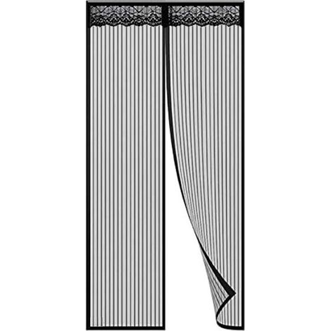 Magnetic Fly Screen Door Anti-Mosquito Curtain with Magnetic Closure No Drilling for Balcony Door, Cellar Door, Terrace Door (90 X 200) (1/3)