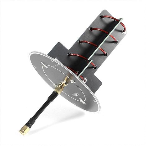 2,4-GHz-Spiral-Richtantenne, Signalverstärkung über große Entfernungen, erweiterte Reichweite, interne Bohrung, rechtshändig (1/5)
