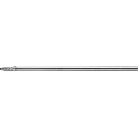 PFERD TOOLS Hartmetall Frässtift Rundbogen RBF Ø 06x18mm Schaft-Ø 6x150mm Z3P universal mittel kreuzverzahnt (1/2)