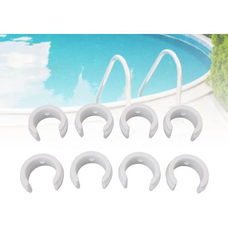 Lot de 8 Poids de Tuyau Universels pour Nettoyage de Piscine Compatible avec Zodiac Baracuda W83247 X70105 et Pentair Kreepy Krauly K12054 K12454
