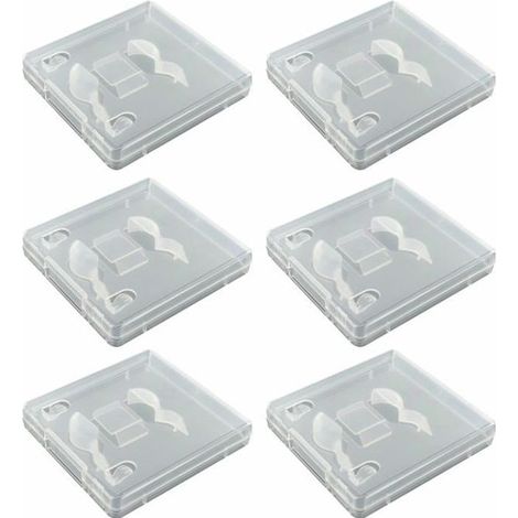 6 boîtiers transparents pour clés USB (1/3)