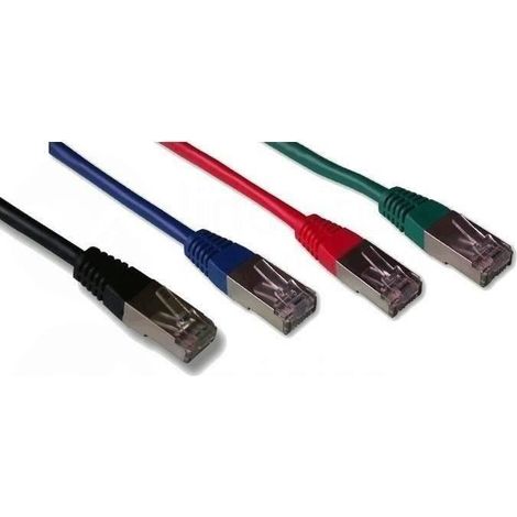LINEAIRE KITPC6A Pack of 4 RJ45 Cat.6 cables - 0.5m (1/2)