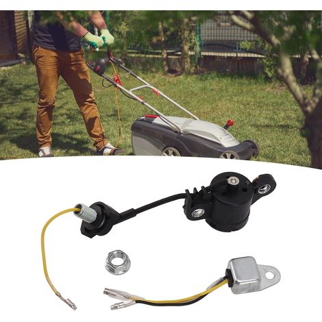 Capteur de niveau d'huile compatible avec les pièces de tronçonneuse/tondeuse à gazon Honda GX120, GX160, GX200, GX240, GX270, 34150-ZH7-003. (1/5)