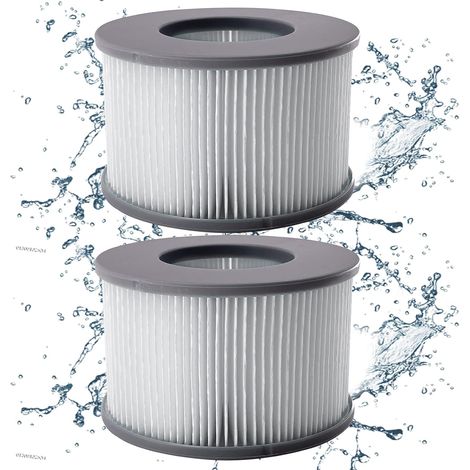 Filtri per spa MSpa, filtri per piscine gonfiabili MSpa, cartucce filtranti per spa gonfiabili MSpa - modelli dal 2020 in poi (2 pezzi) (1/5)