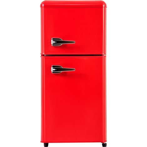 Fortuna Lai – Mini réfrigérateur 60L avec congélateur 22L – Dimensions 42.5x45.5x86.8cm – Classe F – Éclairage LED – 163 kWh/an (1/5)