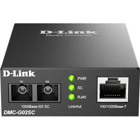 D-Link GigabitEthernet Konverter DMC-G02SC/E 1000 Mbit/s (1/3)