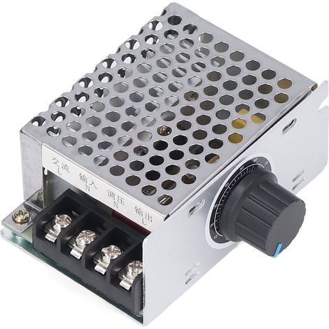 Contrôleur de moteur PWM, interrupteur à vitesse variable en continu, régulateur 20A 1200W DC9-60V (1/5)