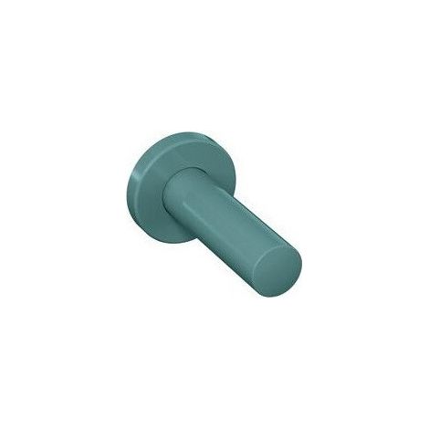 Porte-rouleau papier WC SERIE 477 d: 33mm. avec rosace d: 70mm bleu aqua