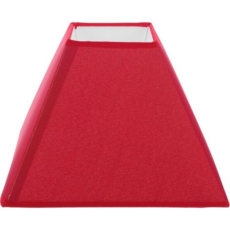 jour pour Lampe de Bureau et Plafonnier Simple et Délicat et Diffusion Lumineuse Décorative en Tissu Rouge pour Chambre (1/5)