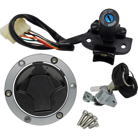 Spark switch gas lock cover sleeve suitable for Kawasaki Ninja 250R EX250J 2008 - 2012 (1/4)
