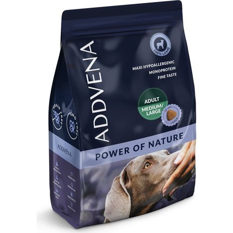 Croquettes pour chien Addvena Power of Nature Adulte Grand Agneau 2,5 kg (1/4)