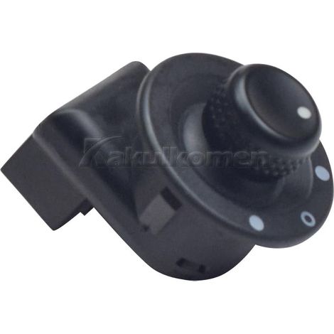 255704649R 8200214919 Bouton d'interrupteur de rétroviseur latéral électrique pour Renault Ka-ngoo Clio M-aster Modus Duster 2009-2016 7700429992 (Noir) (1/5)