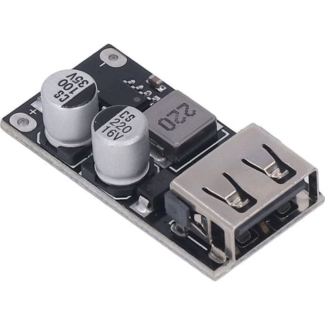 4 Stück Schnelllademodul Mehrfachschutz Netzteil Spannungsregler Hocheffizientes DC-Abwärtswandlermodul Platine 6–32 V (1/5)