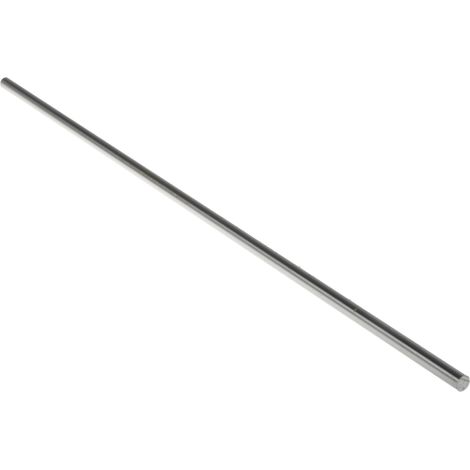 Tige Acier Argenté, diam. 6mm, L 330mm ( Prix pour Lot de 12 )